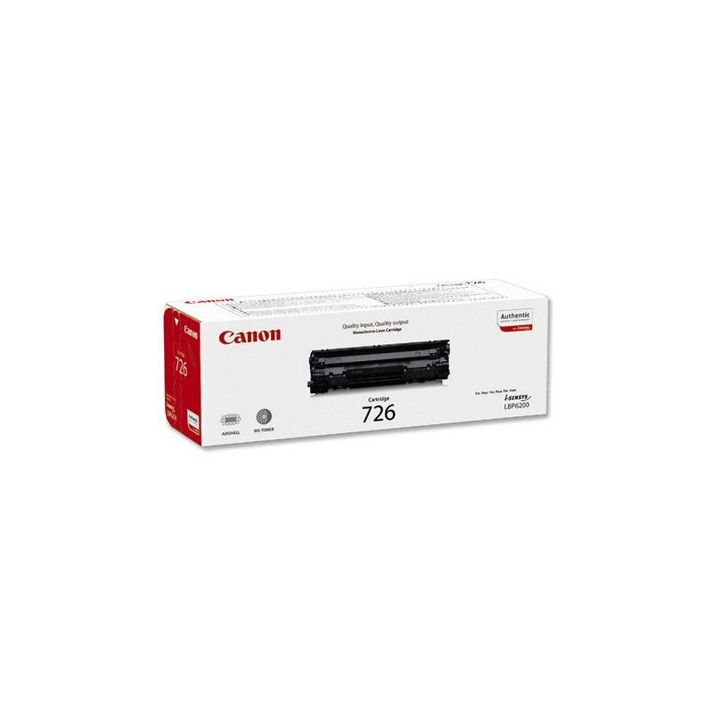 Canon Cartridge 726 (yield 2100 pages) Canon Cartridge 726 (yield 2100 pages)