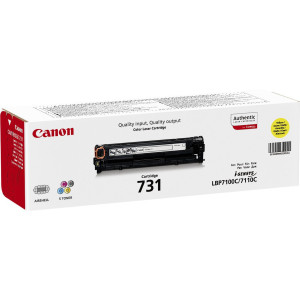 Canon 731 Y (yield  1500 pages)