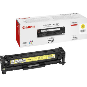 Canon Cartridge 718Yellow (yield  2900 pages)