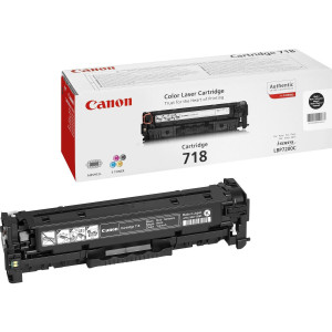 Canon Cartridge 718 Black (yield  3400 pages)