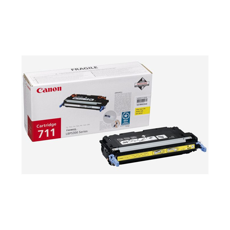 Cartridge 711 Yellow (yield  6000 pages)