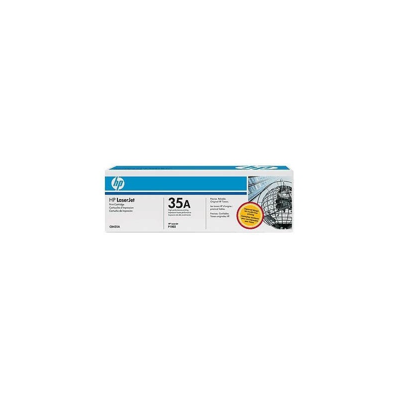 HP LaserJet CB435A Black Print Cartridge Cartouche de toner Original Noir HP LaserJet CB435A Black Print Cartridge Cartouche de toner Original Noir