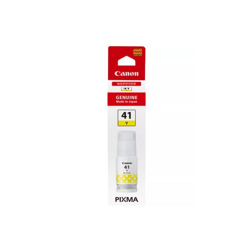 Canon GI-41Y Jaune - Bouteille d'encre Canon d'origine (4545C001AA)
