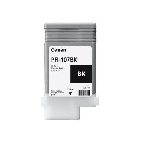 Cartouche d'encre Canon iPF PFI-107BK NOIR PHOTO 6705B001 130ml