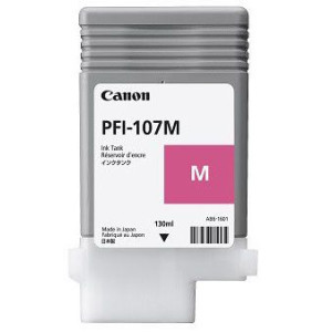 Cartouche d'encre Canon iPF PFI-107M MAGENTA 6707B001 130ml