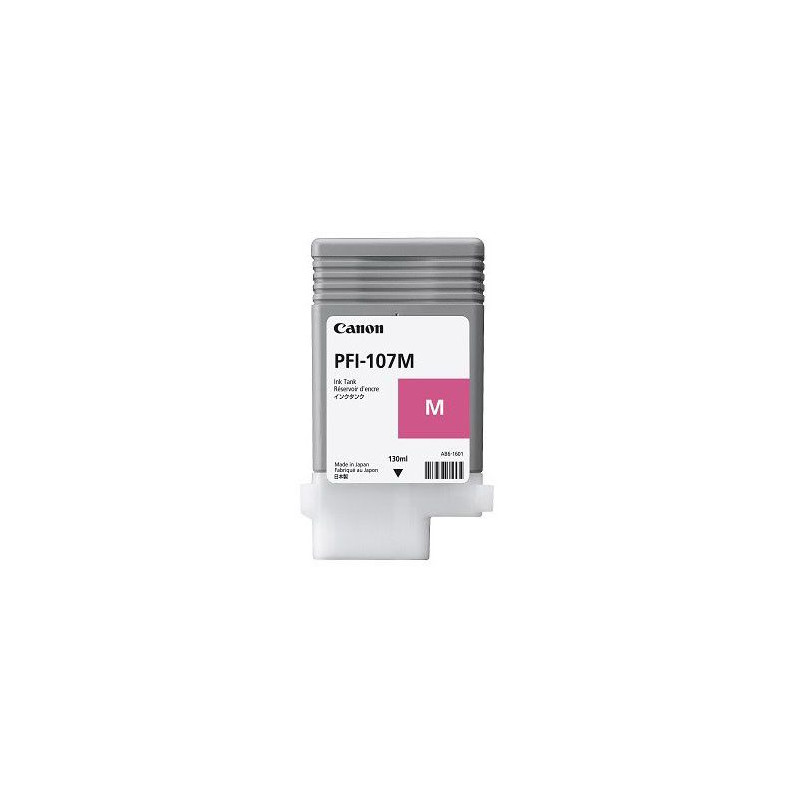 Cartouche d'encre Canon iPF PFI-107M MAGENTA 6707B001 130ml