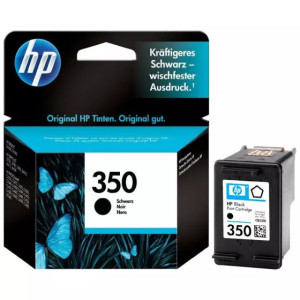 HP 350 cartouche d'encre noir authentique