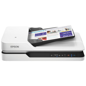 EPSON WorkForce DS-1660W, WiFi A4 , Recto Verso 25 ppm en Noir & Couleur , 10 ipm , 1200 dpi