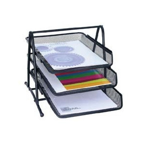 Panier à courier 3 étages metal