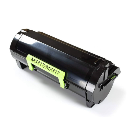 Toner Compatible Lexmark MS317/MX317 Noir