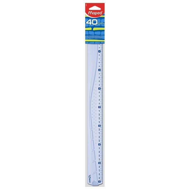 Maped Geometric 40 cm Plastique Transparent
