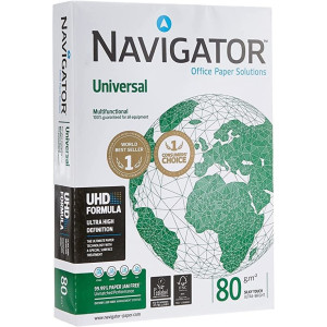 Papier Navigator Universal - extra blanc - 80 g - A4 - ramette de 500 feuilles