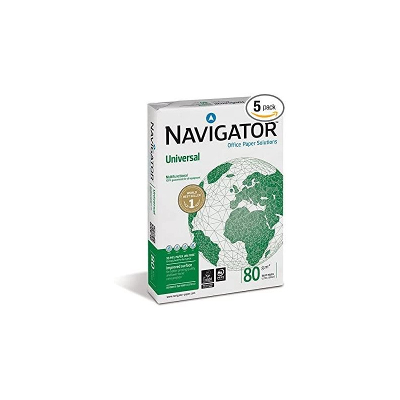 Papier Navigator Universal - extra blanc - 80 g - A3 - ramette de 500 feuilles