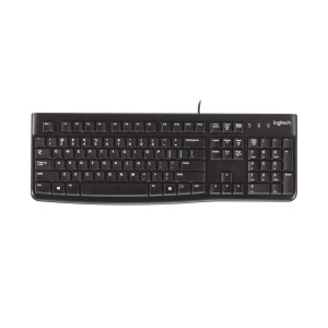 Logitech K120 clavier USB AZERTY Français Noir