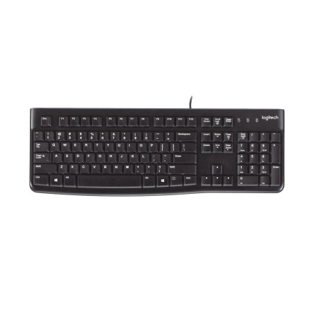 Logitech K120 clavier USB AZERTY Français Noir