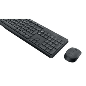 Logitech MK235 clavier RF sans fil AZERTY Français Noir