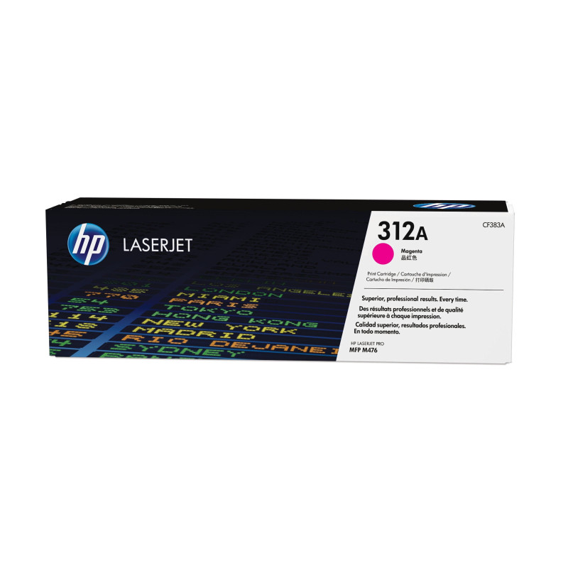 HP Cartouche 312A toner Magenta LaserJet HP Cartouche 312A toner Magenta LaserJet