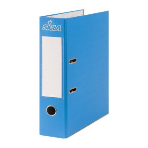 Classeur à levier SICLA Simili Cuir Dos 80 mm Format 32x28 cm SP Coloris au choix