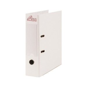 Classeur à levier SICLA Simili Cuir Dos 80 mm Format 32x28 cm SP Coloris au choix