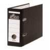 Classeur à Levier Papier Nuageux-NOIR-19,5X28cm-5-8cm