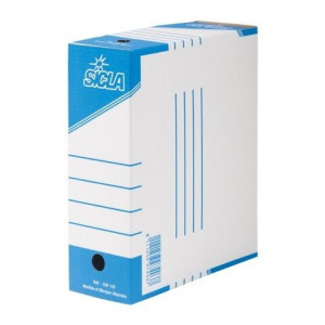 Boite Archive 38,5x30 Dos 13,5 Gm Standard En Carton Ondulé Blanchi