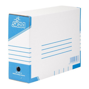 Boite Archive 38,5x30 Dos 13,5 Gm Standard En Carton Ondulé Blanchi