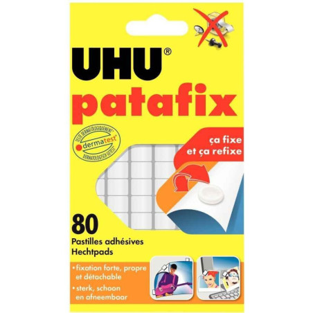 Patafix blanc 6x14cm - Blister