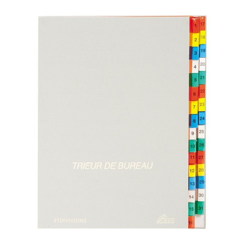 Trieur de bureau en simili cuir Trieur de bureau en simili cuir