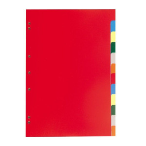 Jeux De 12 Intercalaires En Polypro Opaque 3/10 Dfcl