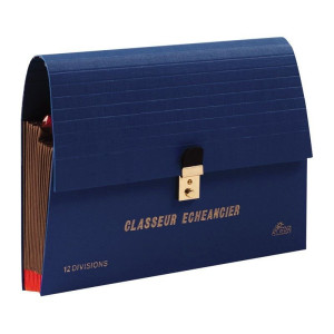 Classeur Accordéon Echéancier