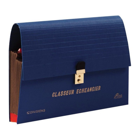 Classeur Accordéon Echéancier