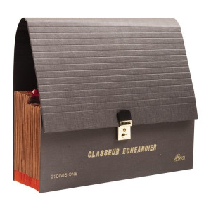 Classeur Accordéon Echéancier