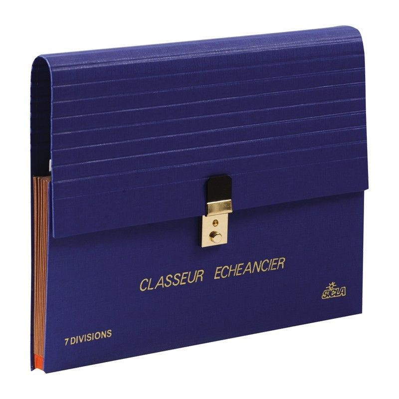 Classeur Accordéon Echéancier