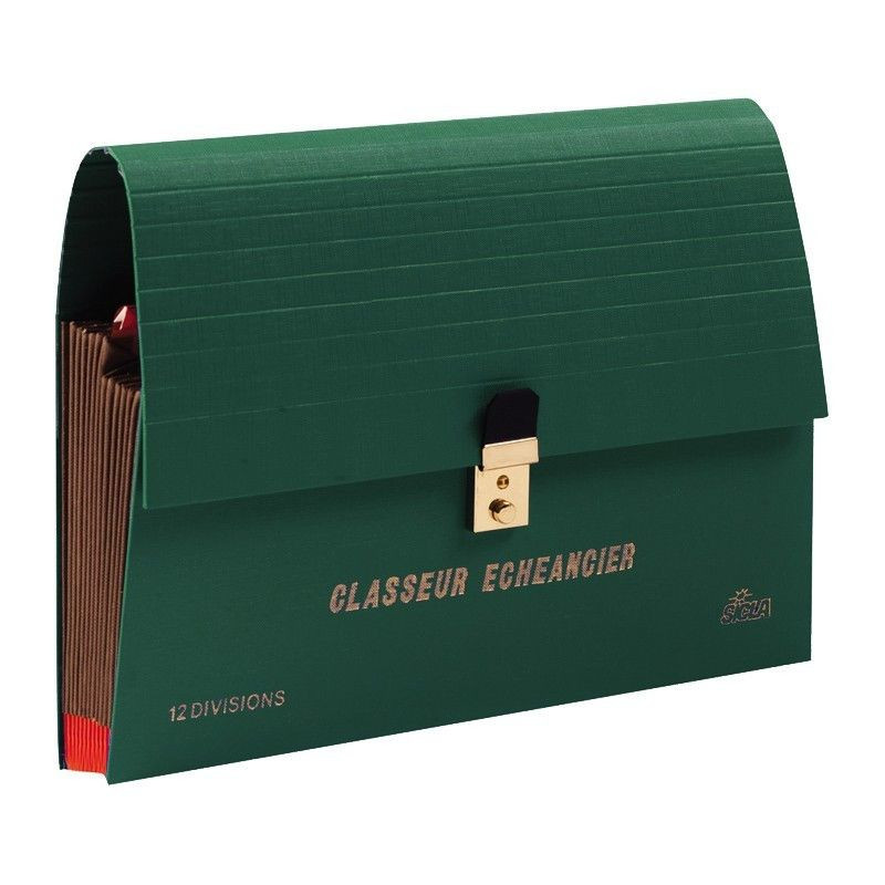 Classeur Accordéon Echéancier