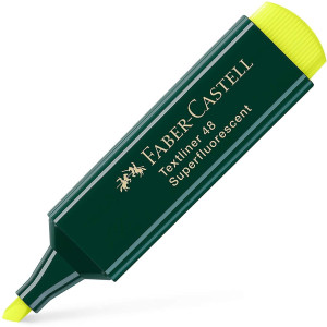 Faber-Castell 154807 Surligneur TEXTLINER 48, jaune