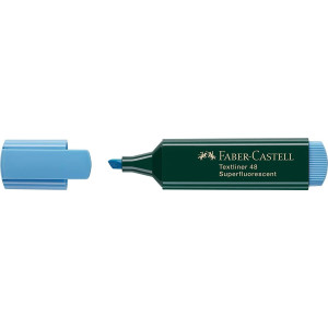 Faber-Castell 154851 Surligneur TEXTLINER 48, bleu