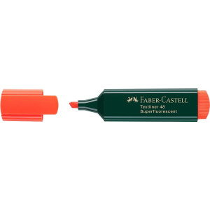 Faber-Castell 154815 Surligneur TEXTLINER 48, orange
